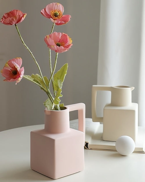 Handmade Ceramic Jug Pitcher Vase - Modern and Unique Decorative